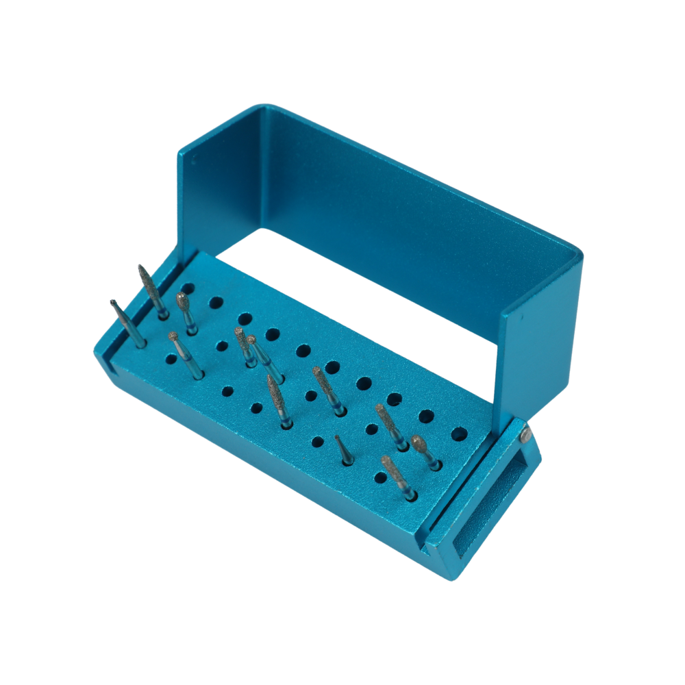 B004 - 30 Hole Opening Bur Disinfection Box