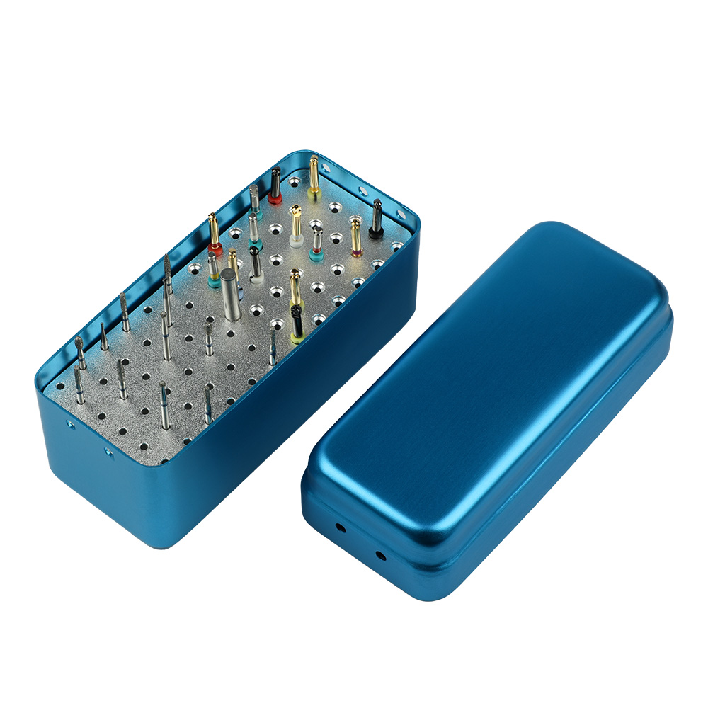 B002 - 72 Hole Autoclavable Box Solid Core  