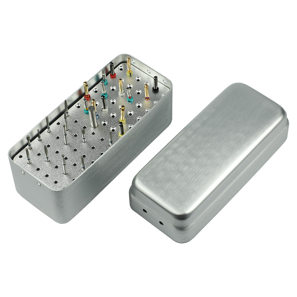 B002 - 72 Hole Autoclavable Box Solid Core  