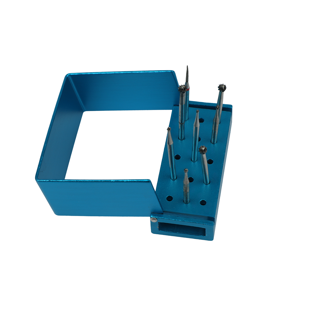 B004b - 120 Hole Disinfection Box for Long Low Speed Burs