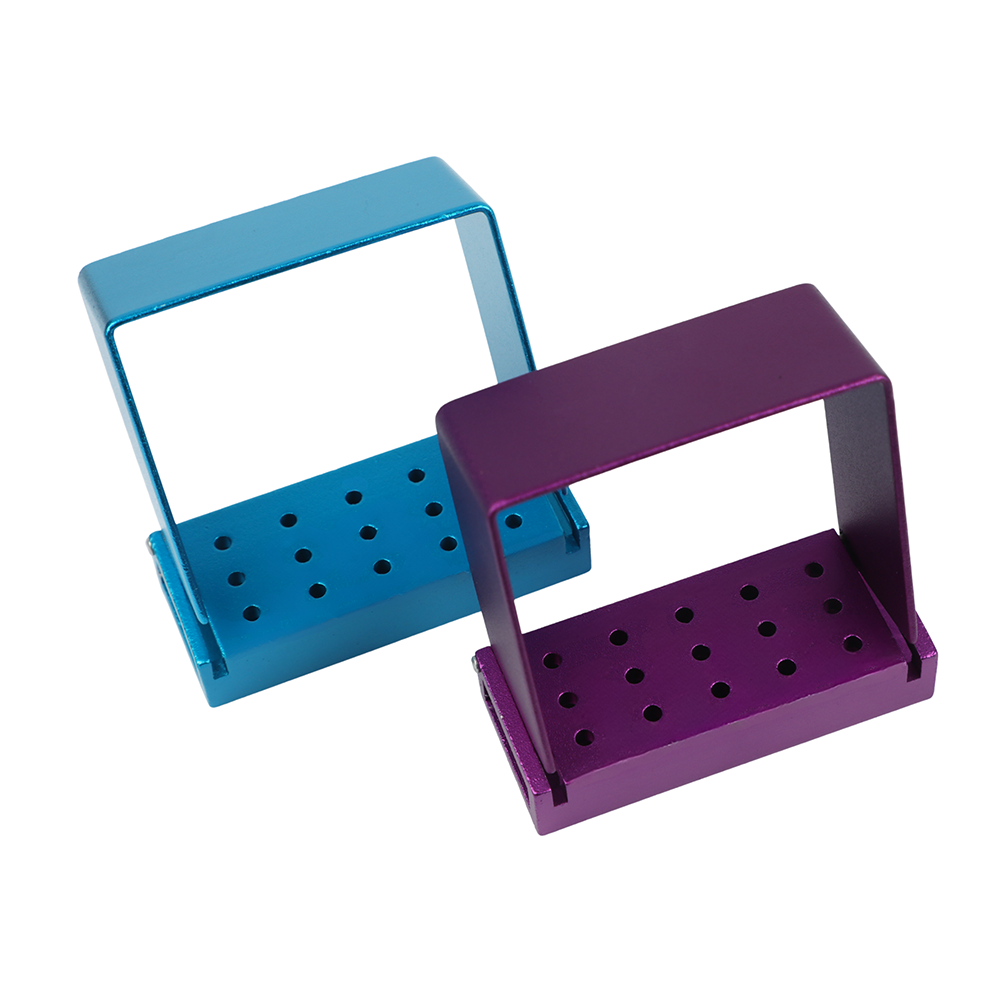 B004b - 120 Hole Disinfection Box for Long Low Speed Burs