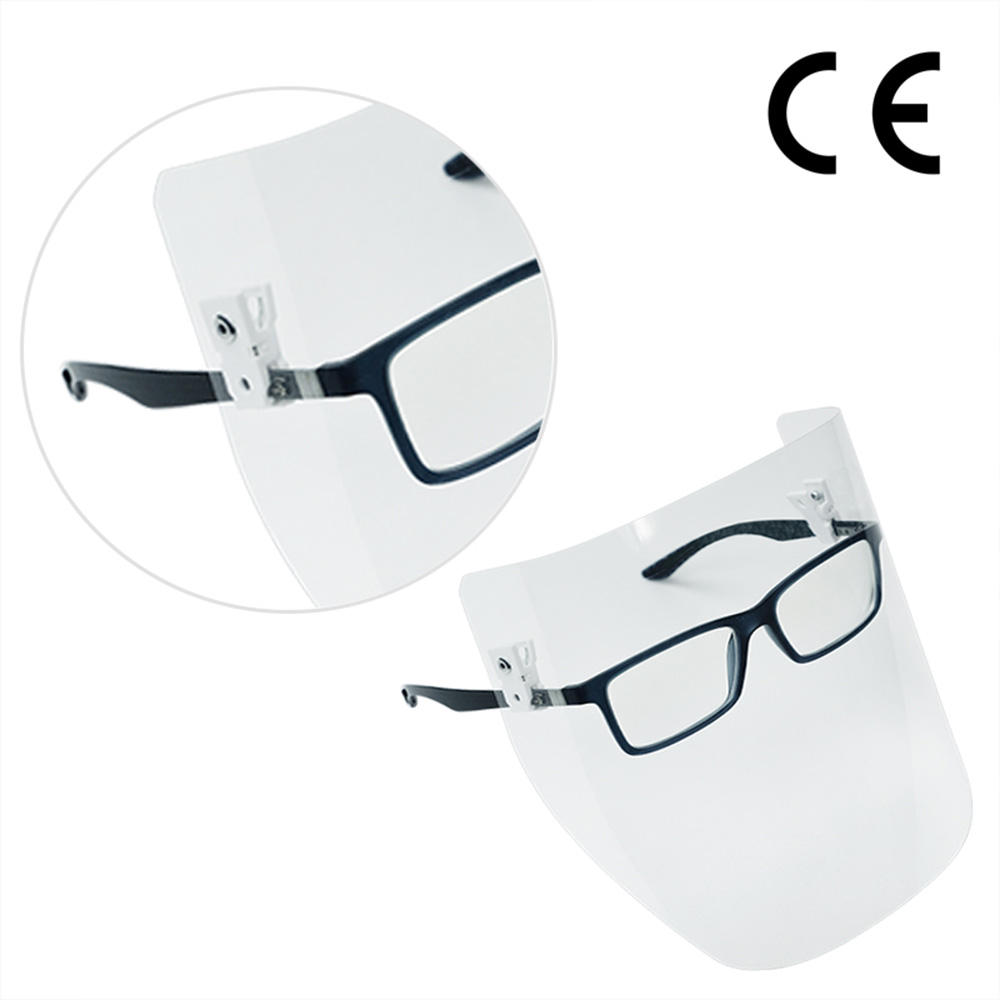 VISOR ATTACHED TO THE CORRECTIVE EYE GLASSES VISOR ATTACHED TO THE CORRECTIVE EYE GLASSES