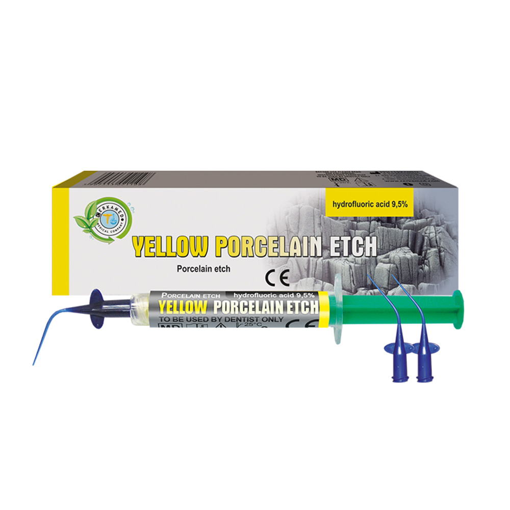 YELLOW PORCELAIN ETCH