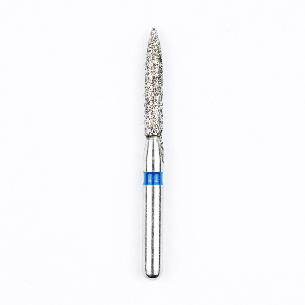 Flame Ogival End Short Diamond Bur - FO-S21	