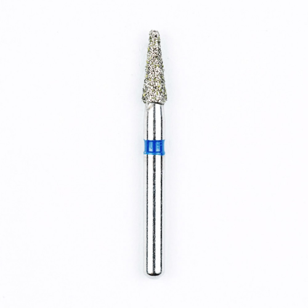 Tapered Flat End Short Diamond Bur - TF