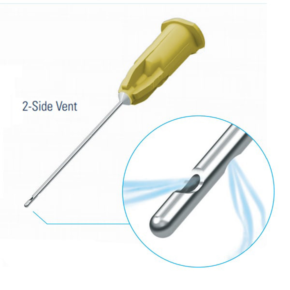 Dental Disposable Endo Irrigation Needle - Double Sided Vents