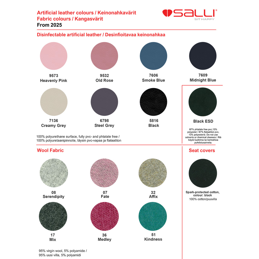 Salli Microscope Saddle Chair Salli Microscope Saddle Chair