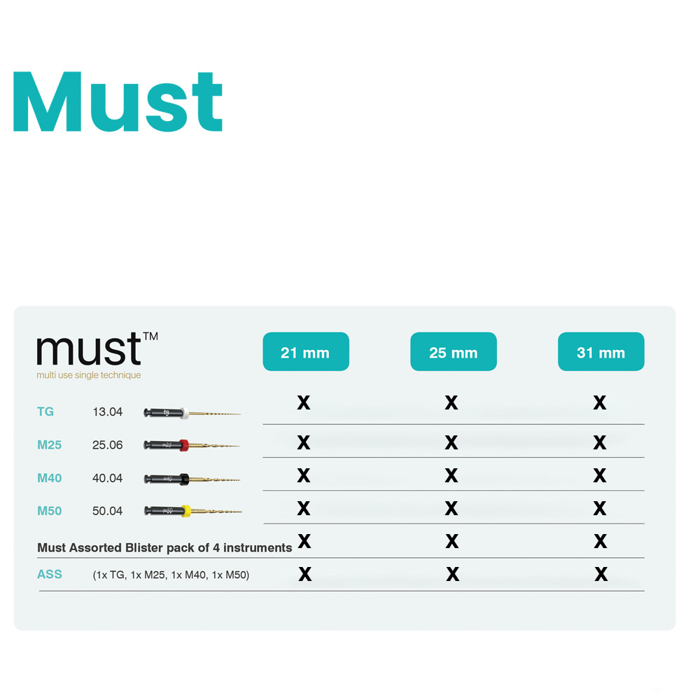 Must Reciprocal Root Canal File