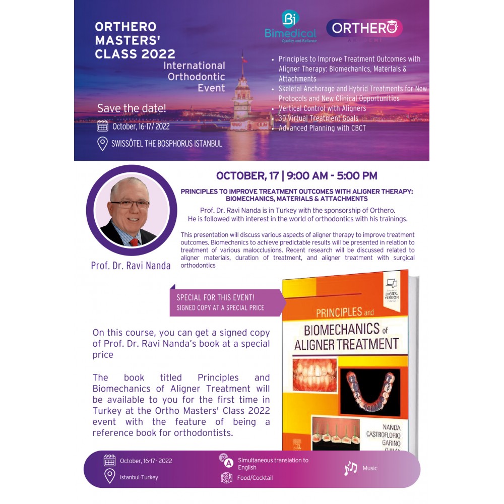 Orthero Master Class'22 International Ortodontic Event