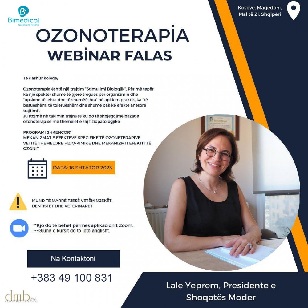 WEBINAR- Ozonoterapi