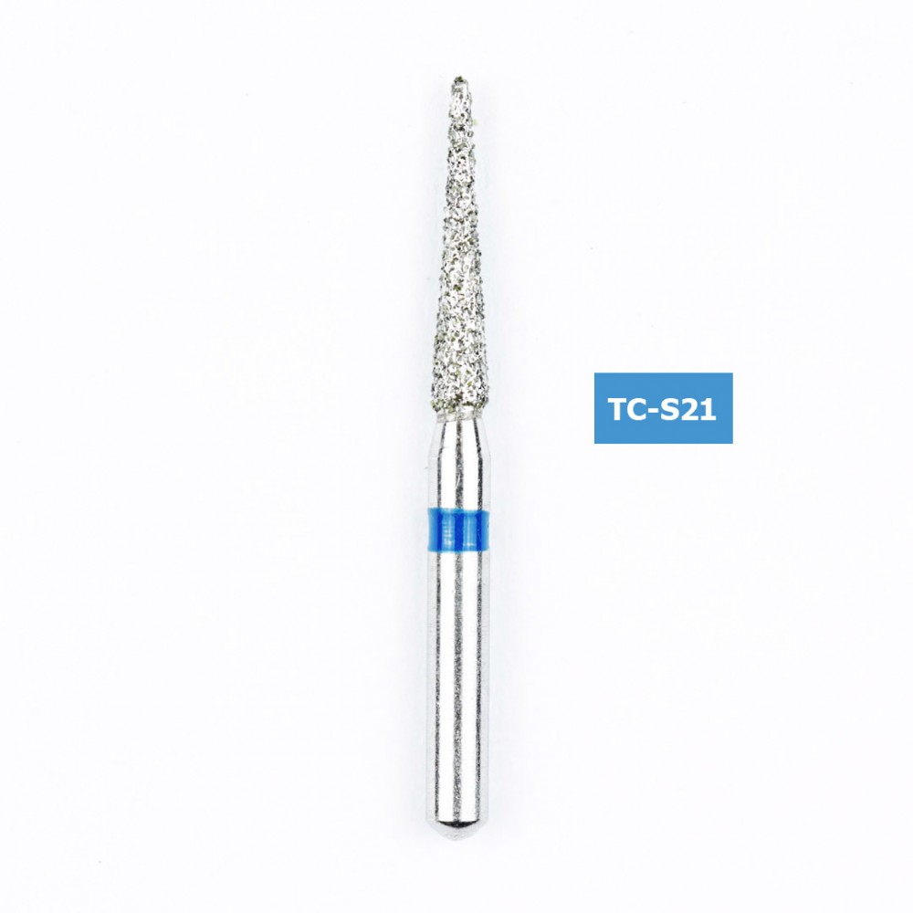 Short Taper Conical End Diamond Bur - TC-S21